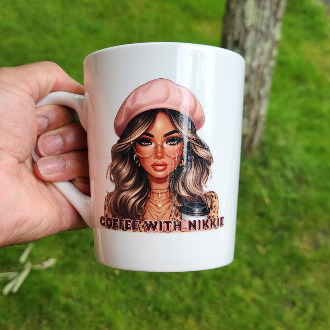 Coffee with Nikkie Mug-Latte