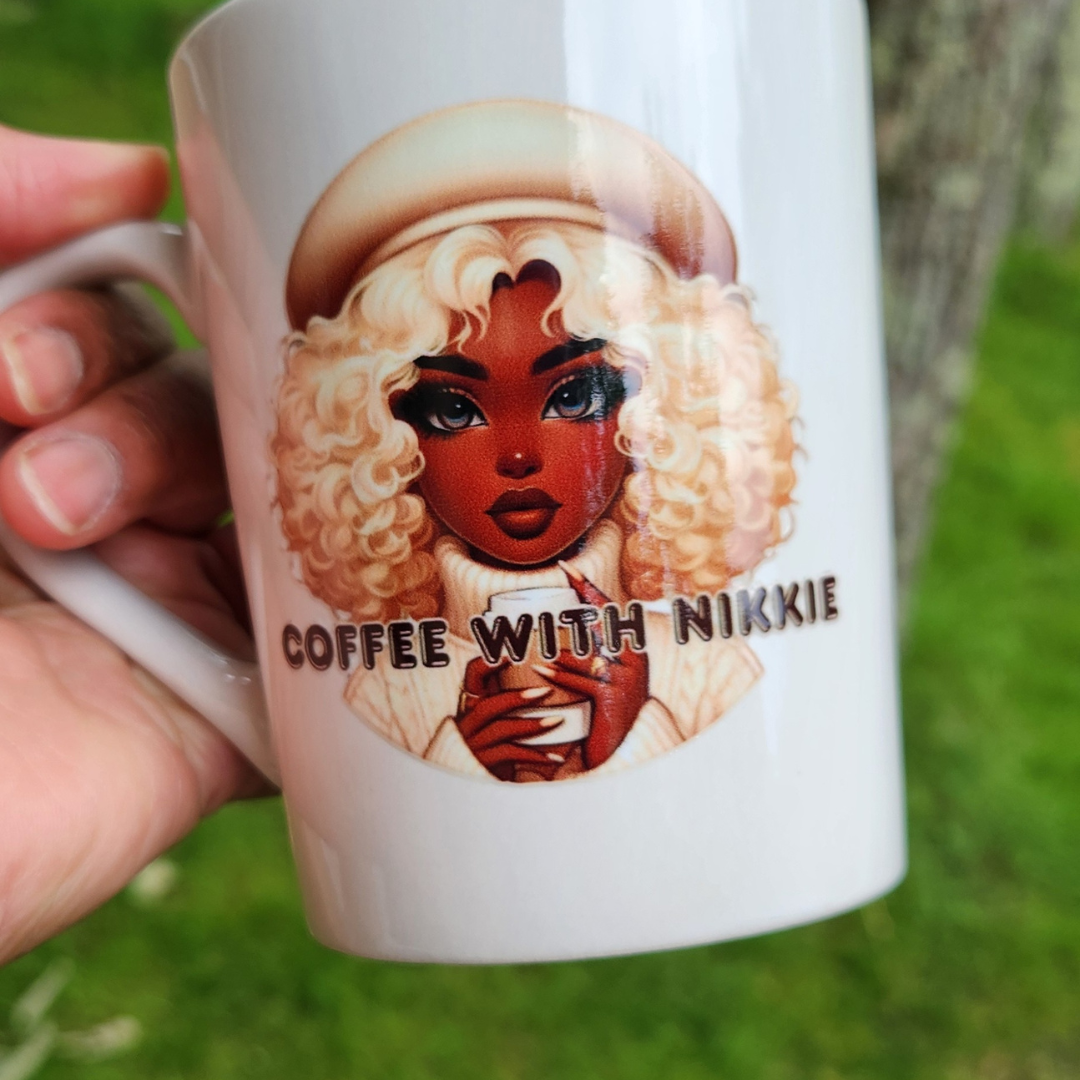 Coffee with Nikkie Mug-Cappuccino